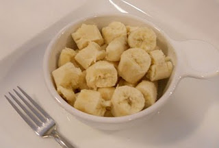 how to puree banana